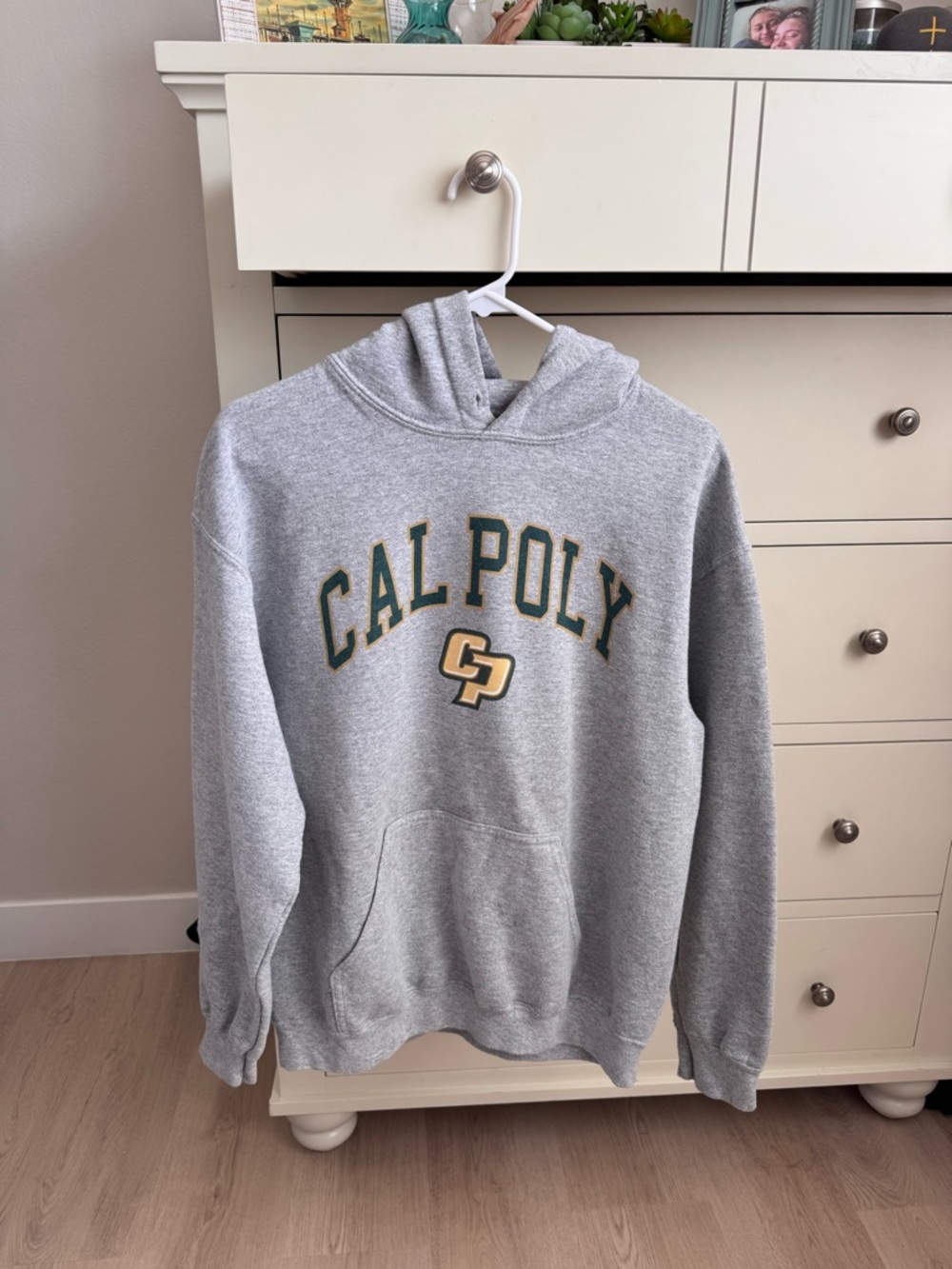 Gray Logo Hoodie - Women's Sweatshirt